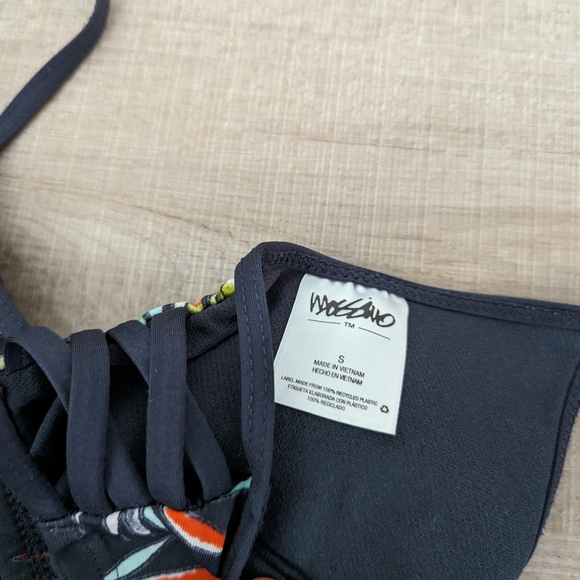 Mossimo Colorful Strappy Bikini Top Small - Picture 3 of 4